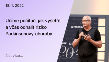 Učíme počítač, jak vyšetřit a včas odhalit riziko Parkinsonovy choroby