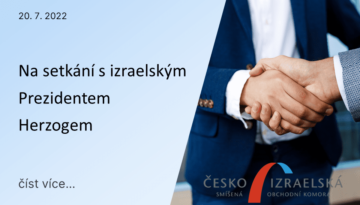Setkání s izraelským Prezidentem Herzogem