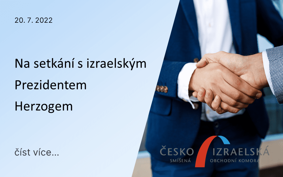 Setkání s izraelským Prezidentem Herzogem Setkání s izraelským Prezidentem Herzogem